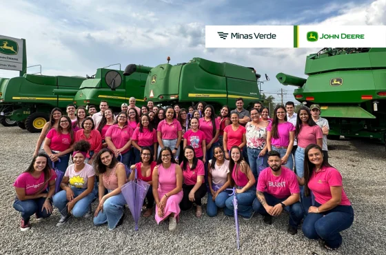 Campanha de Outubro Rosa realizada nas filiais da MV